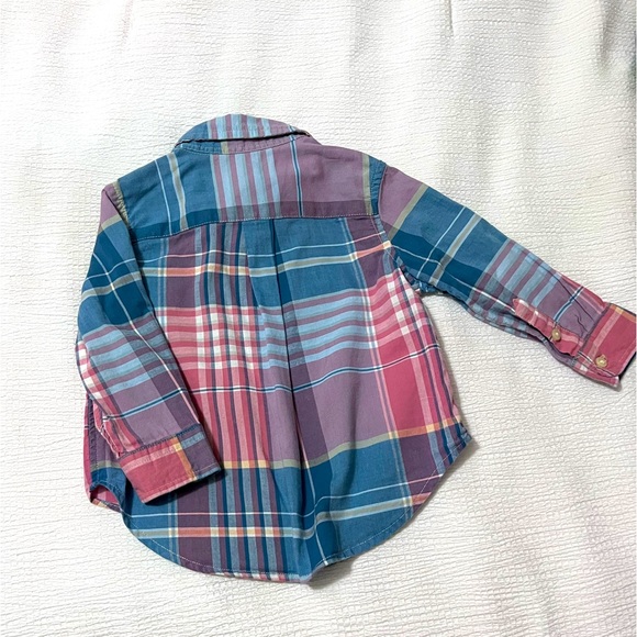 Ralph Lauren | infant boys 12 month collared button down top - Picture 6 of 7